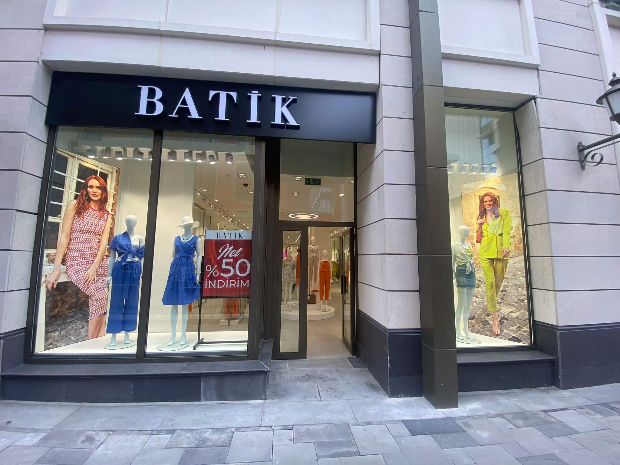 Batik is opened at Piyalepaşa Çarşı Strip Mall.
