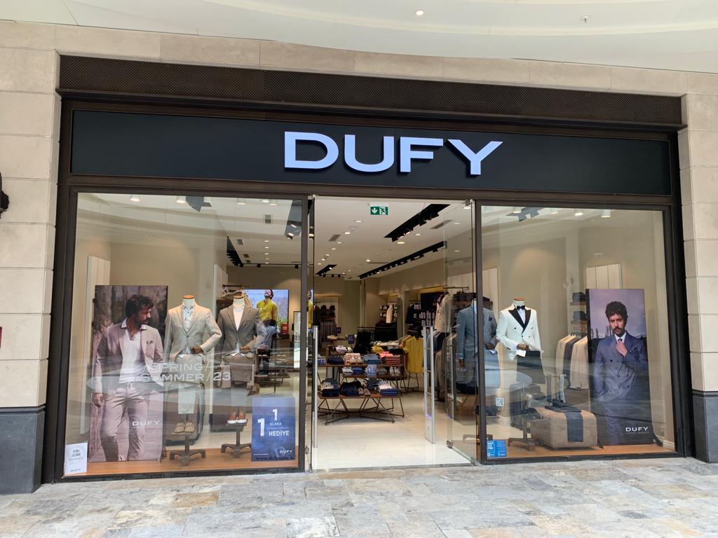 Dufy is opened at Piyalepaşa Çarşı Strip Mall.